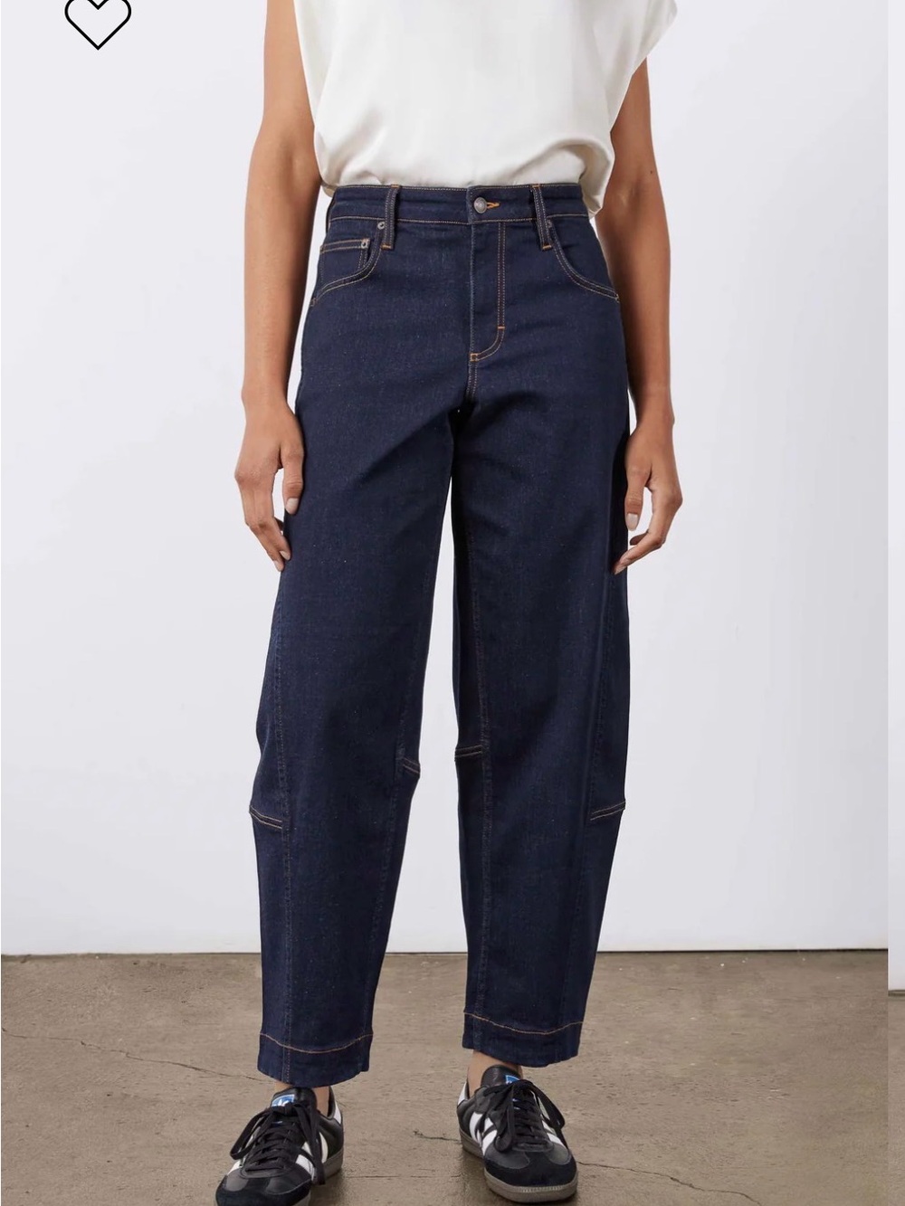RUTI - the ultimate barrel denim pants size 6 NWT new